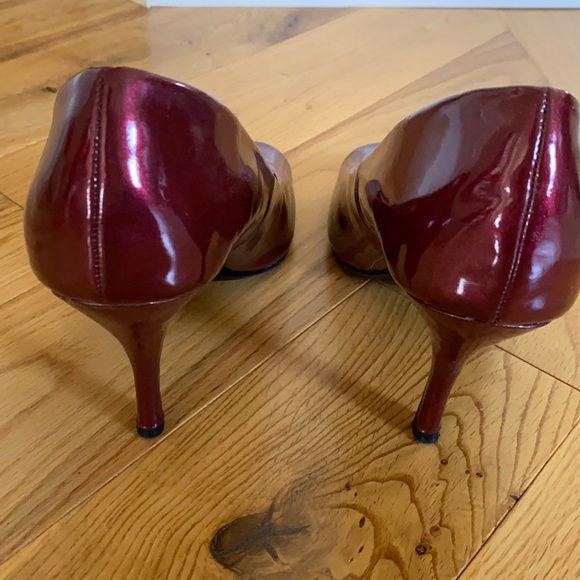 Sam & Libby magenta open toe heels - Picture 2 of 5